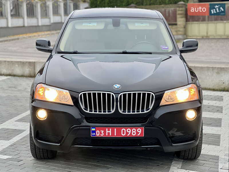 Внедорожник / Кроссовер BMW X3 2013 в Ровно