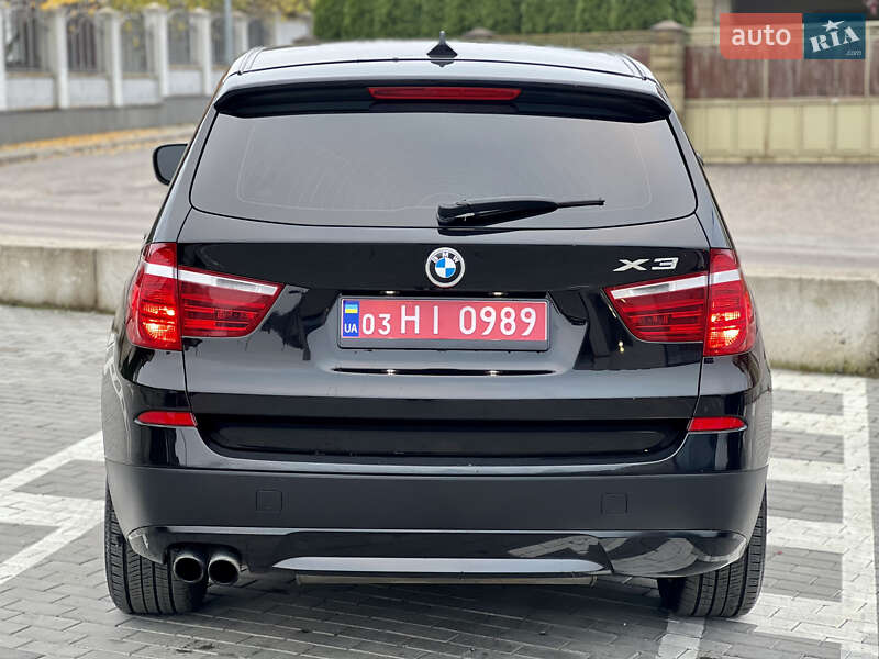 Внедорожник / Кроссовер BMW X3 2013 в Ровно