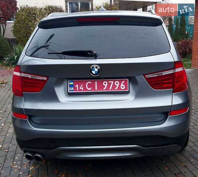 Внедорожник / Кроссовер BMW X3 2017 в Харькове