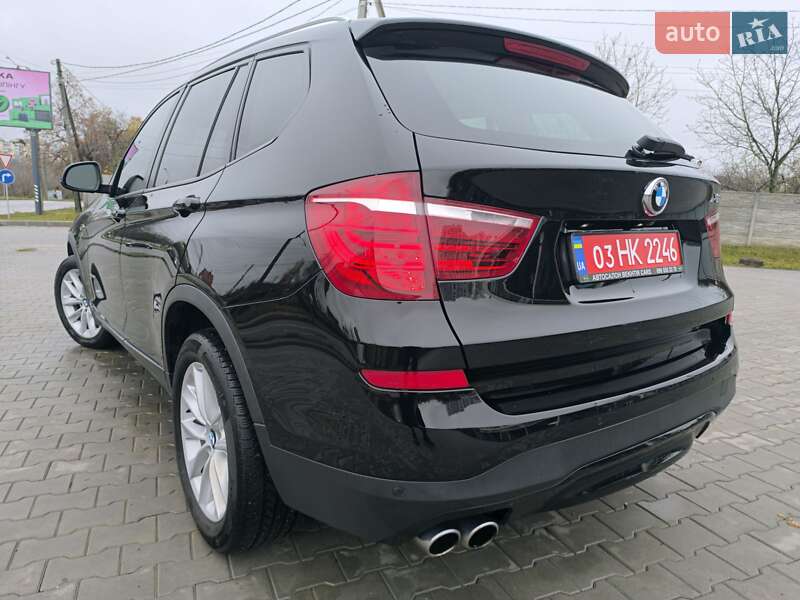 Внедорожник / Кроссовер BMW X3 2016 в Полтаве