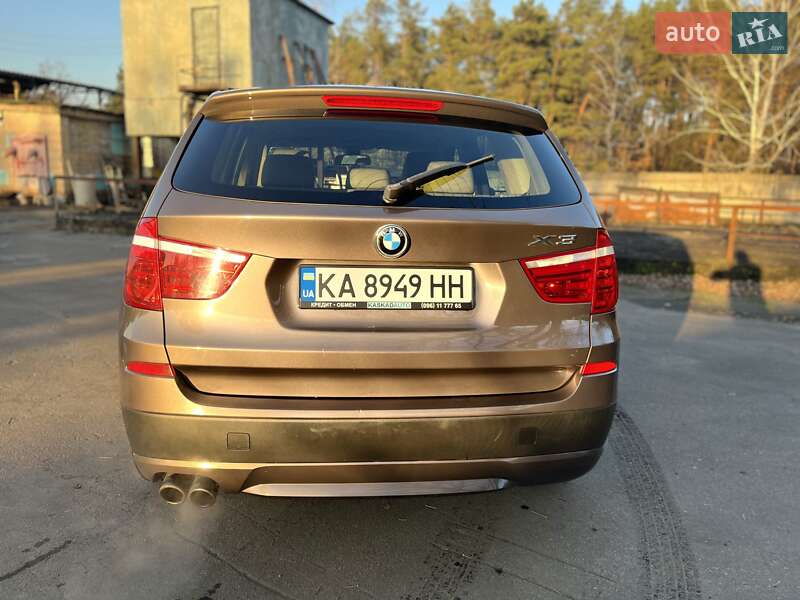 Внедорожник / Кроссовер BMW X3 2012 в Киеве