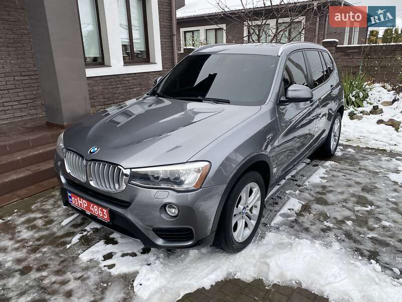 Внедорожник / Кроссовер BMW X3 2015 в Луцке