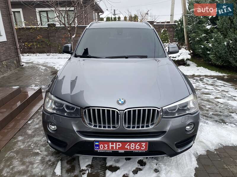 Внедорожник / Кроссовер BMW X3 2015 в Луцке