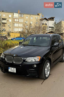 Внедорожник / Кроссовер BMW X3 2012 в Черновцах
