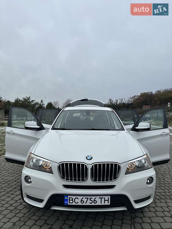 Внедорожник / Кроссовер BMW X3 2012 в Львове