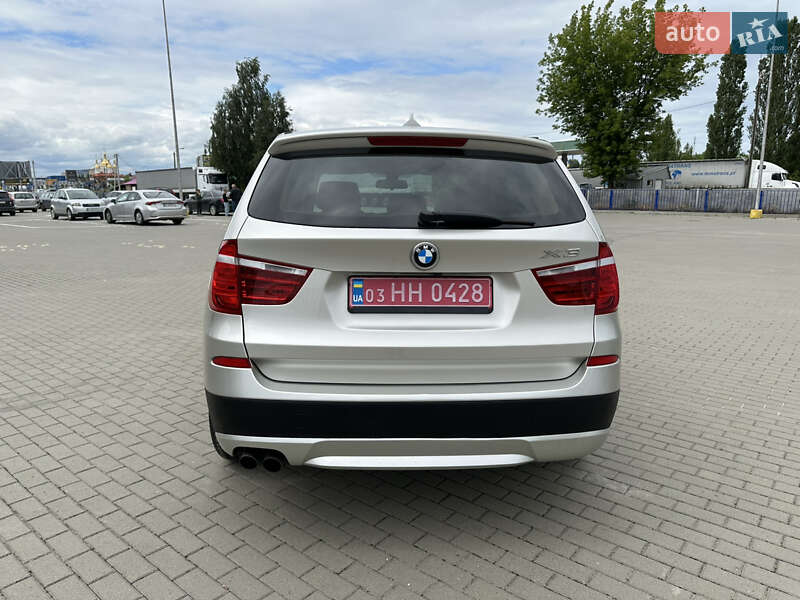 Внедорожник / Кроссовер BMW X3 2013 в Ковеле