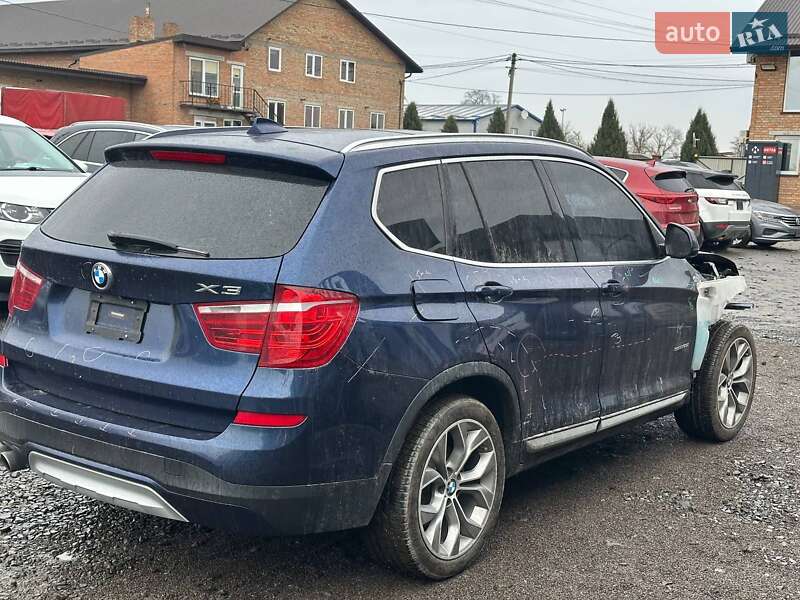 Внедорожник / Кроссовер BMW X3 2017 в Луцке