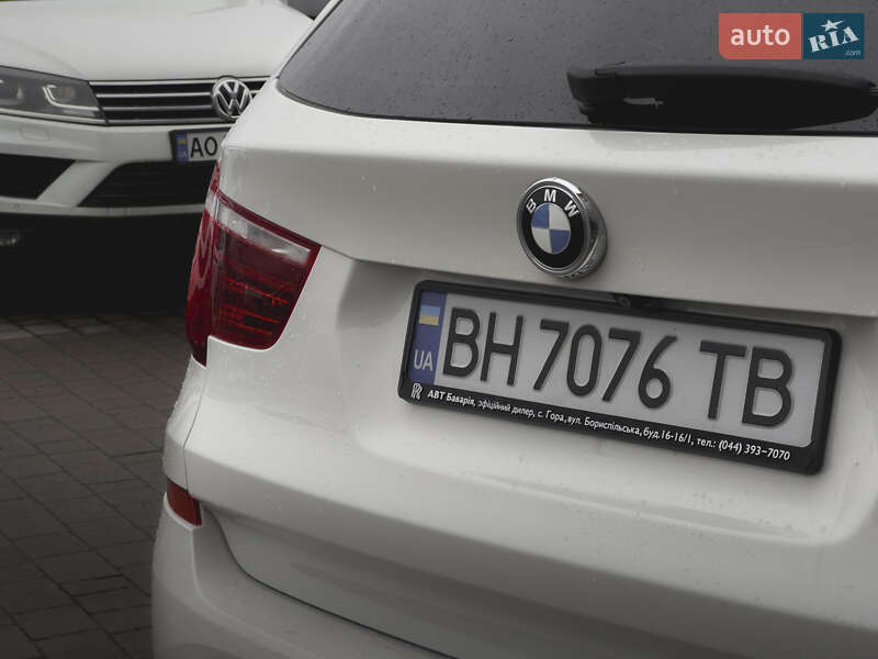 Внедорожник / Кроссовер BMW X3 2015 в Ужгороде