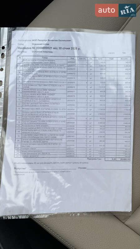 Внедорожник / Кроссовер BMW X3 2015 в Луцке