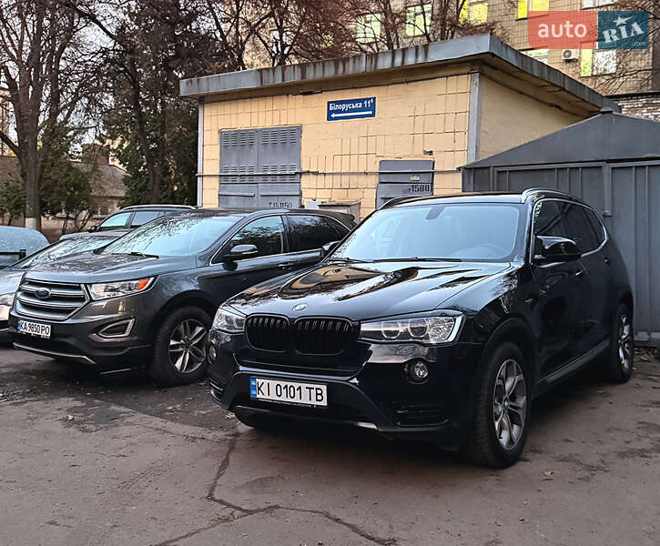 Внедорожник / Кроссовер BMW X3 2016 в Киеве