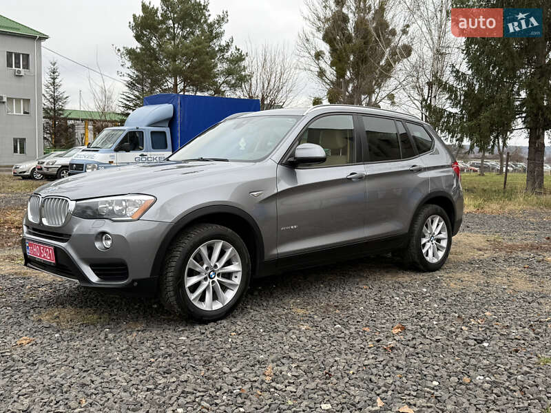 Внедорожник / Кроссовер BMW X3 2017 в Луцке