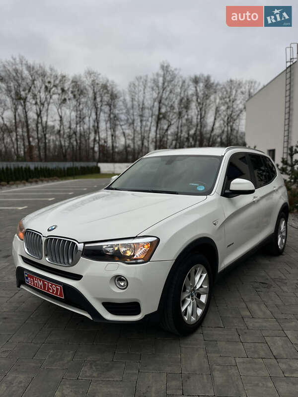Внедорожник / Кроссовер BMW X3 2017 в Луцке