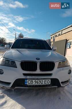 Внедорожник / Кроссовер BMW X3 2012 в Чернигове