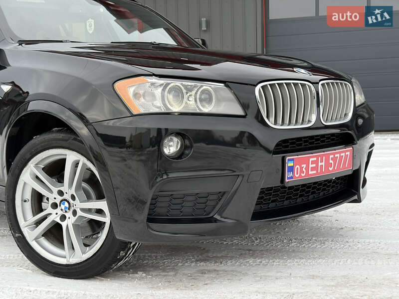 Внедорожник / Кроссовер BMW X3 2013 в Ковеле