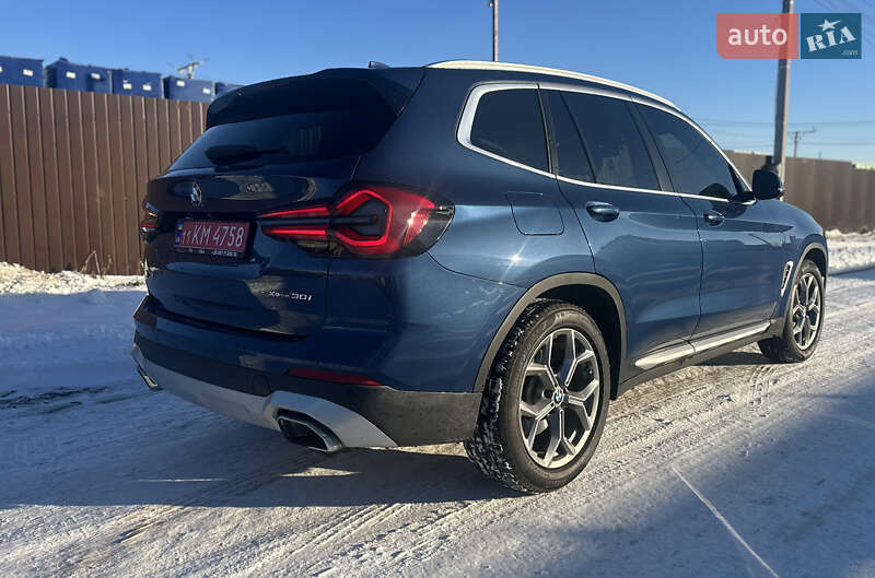 Внедорожник / Кроссовер BMW X3 2022 в Львове