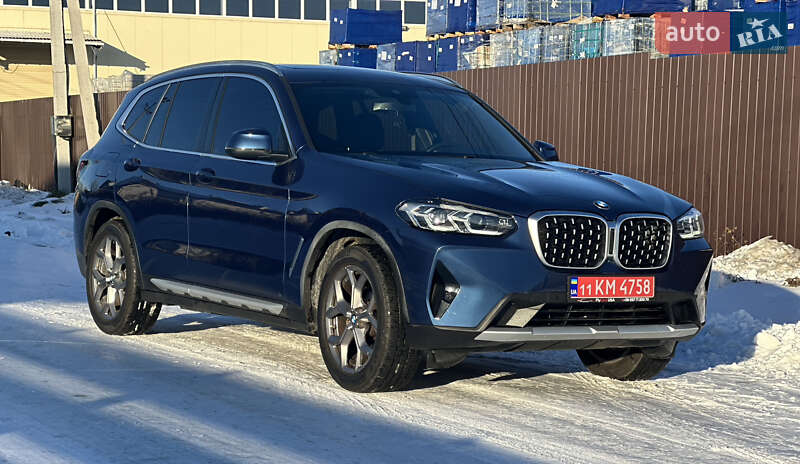 Внедорожник / Кроссовер BMW X3 2022 в Львове
