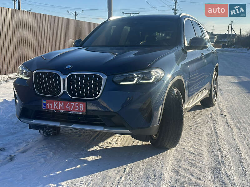 Внедорожник / Кроссовер BMW X3 2022 в Львове