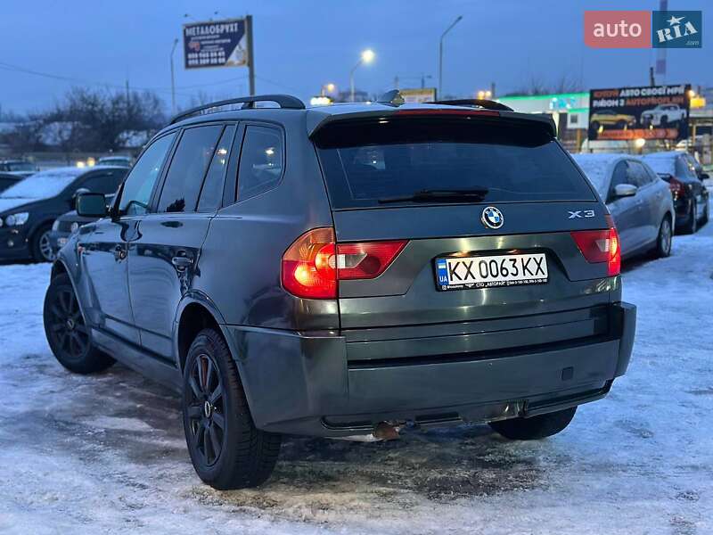 Внедорожник / Кроссовер BMW X3 2005 в Харькове