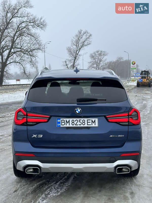 Внедорожник / Кроссовер BMW X3 2021 в Ромнах