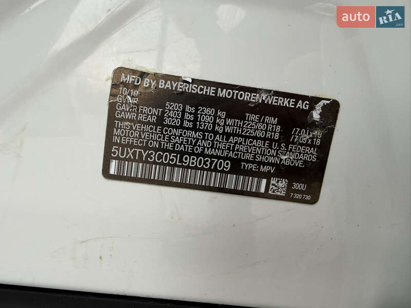 Внедорожник / Кроссовер BMW X3 2019 в Запорожье фото 15 Внедорожник / Кроссовер BMW X3 2019 в Запорожье