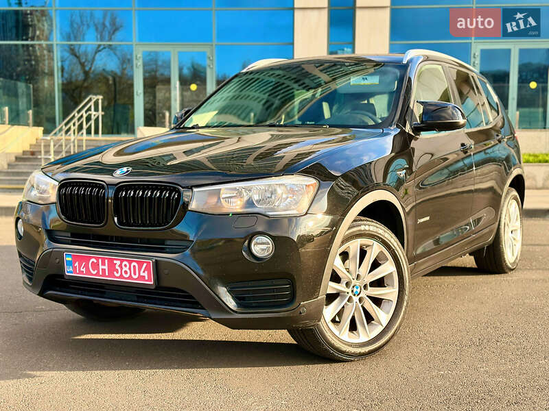 Внедорожник / Кроссовер BMW X3 2016 в Днепре