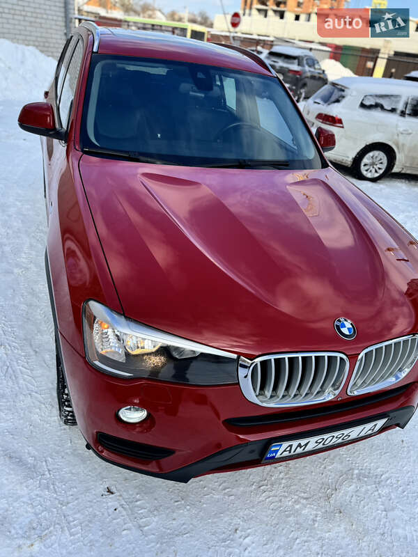 Внедорожник / Кроссовер BMW X3 2016 в Житомире