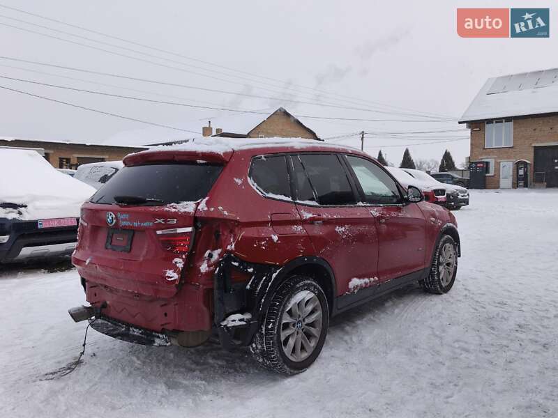 Внедорожник / Кроссовер BMW X3 2017 в Луцке