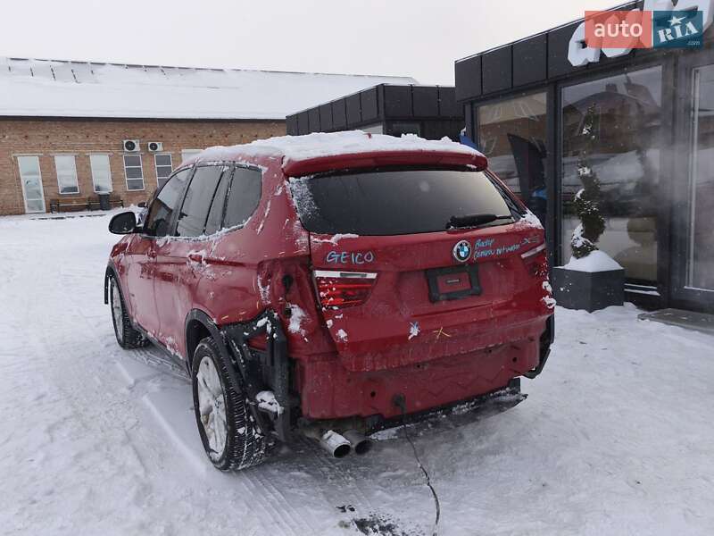 Внедорожник / Кроссовер BMW X3 2017 в Луцке
