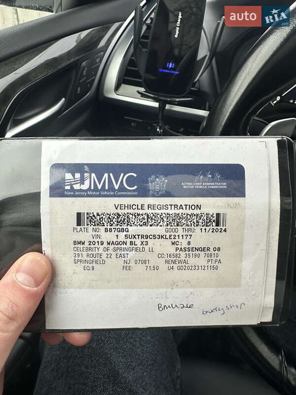Внедорожник / Кроссовер BMW X3 2018 в Киеве