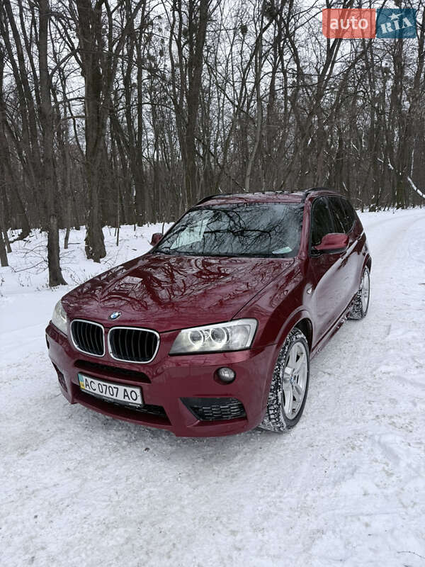 Внедорожник / Кроссовер BMW X3 2012 в Киеве