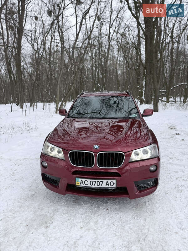 Внедорожник / Кроссовер BMW X3 2012 в Киеве