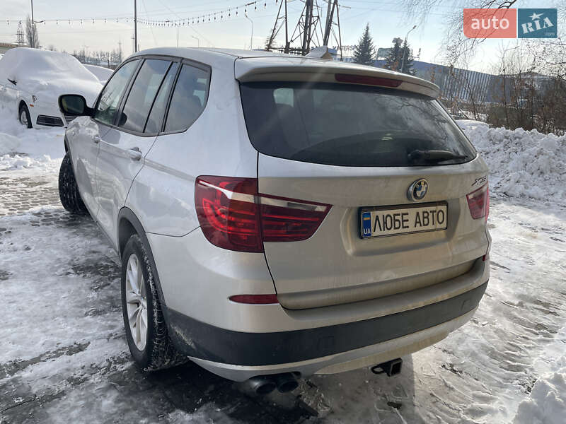 Внедорожник / Кроссовер BMW X3 2012 в Львове