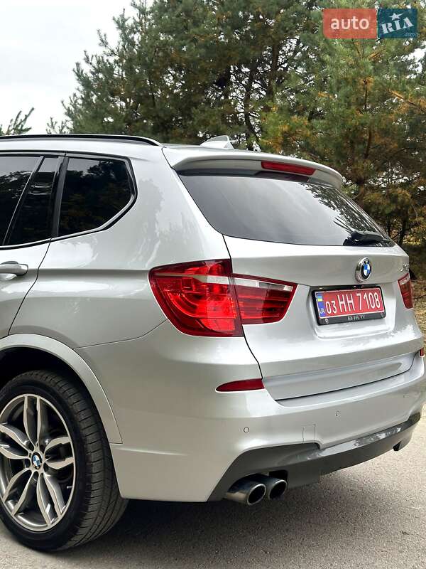 Внедорожник / Кроссовер BMW X3 2015 в Днепре