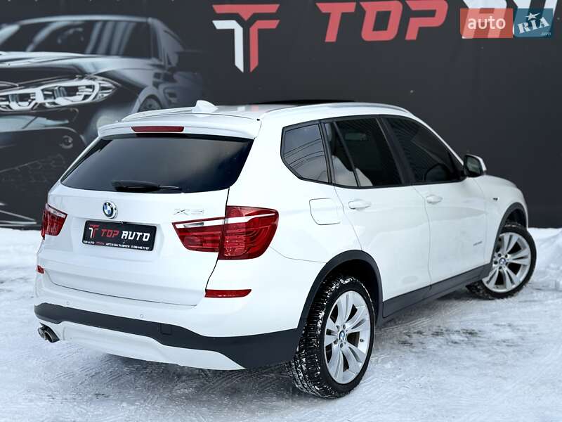 Внедорожник / Кроссовер BMW X3 2015 в Львове