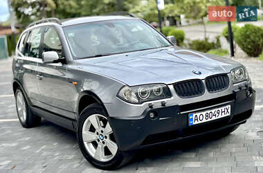Внедорожник / Кроссовер BMW X3 2004 в Ужгороде