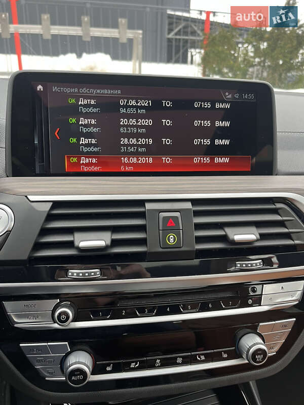 Внедорожник / Кроссовер BMW X3 2018 в Львове