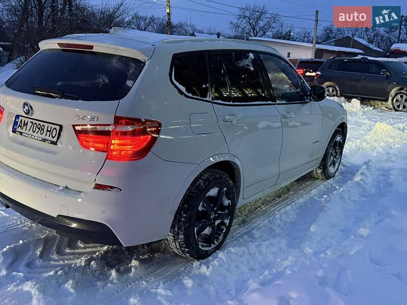 Внедорожник / Кроссовер BMW X3 2012 в Житомире