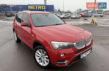 Внедорожник / Кроссовер BMW X3 2016 в Львове