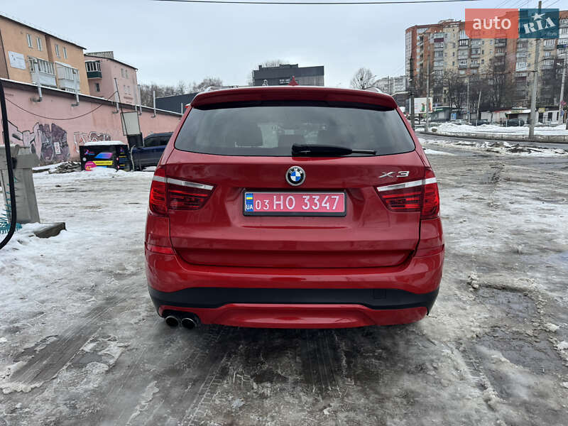 Позашляховик / Кросовер BMW X3 2017 в Хмельницькому