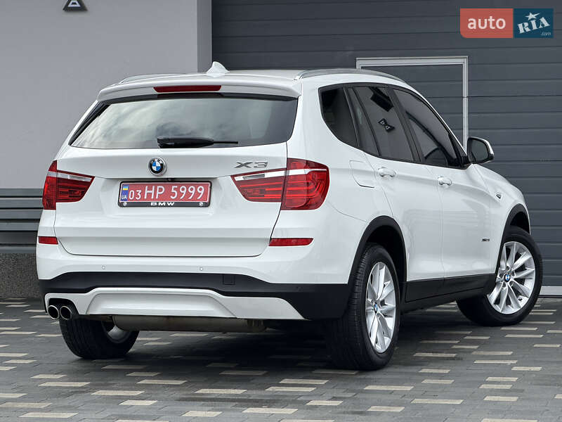 Внедорожник / Кроссовер BMW X3 2015 в Дрогобыче