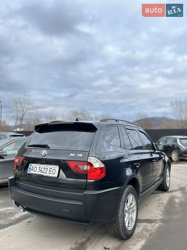 Внедорожник / Кроссовер BMW X3 2005 в Тячеве фото 5 Внедорожник / Кроссовер BMW X3 2005 в Тячеве