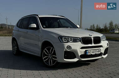 Внедорожник / Кроссовер BMW X3 2017 в Ужгороде