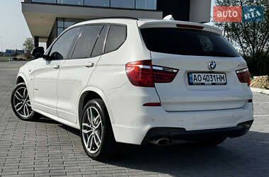 Внедорожник / Кроссовер BMW X3 2017 в Ужгороде