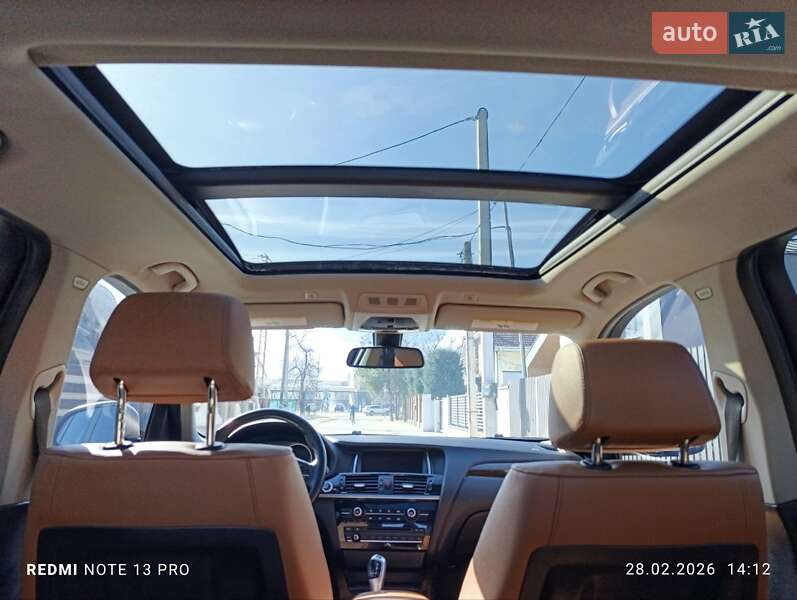 Внедорожник / Кроссовер BMW X3 2015 в Ужгороде