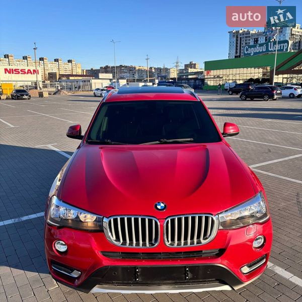 Позашляховик / Кросовер BMW X3 2016 в Одесі