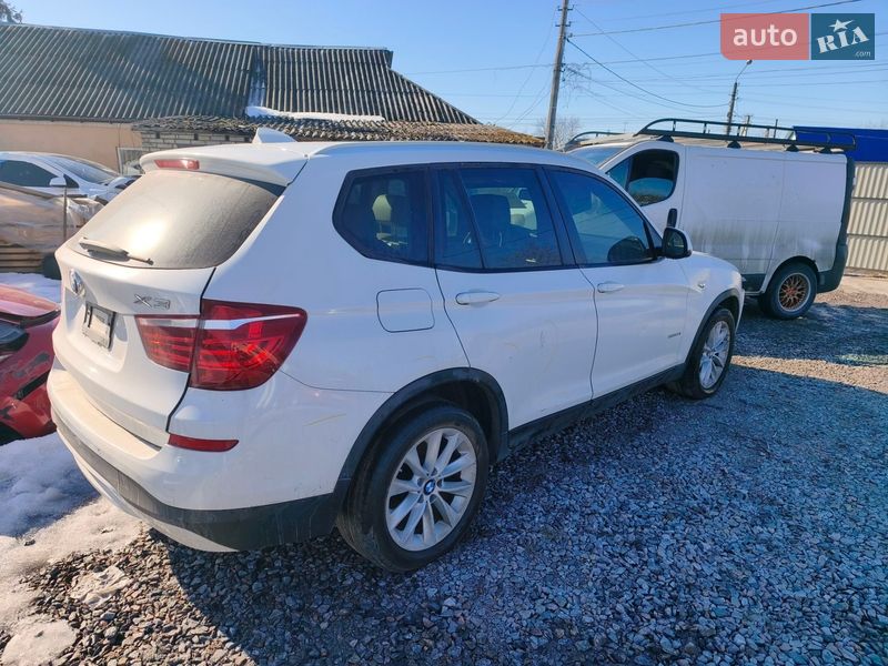 Внедорожник / Кроссовер BMW X3 2016 в Сквире