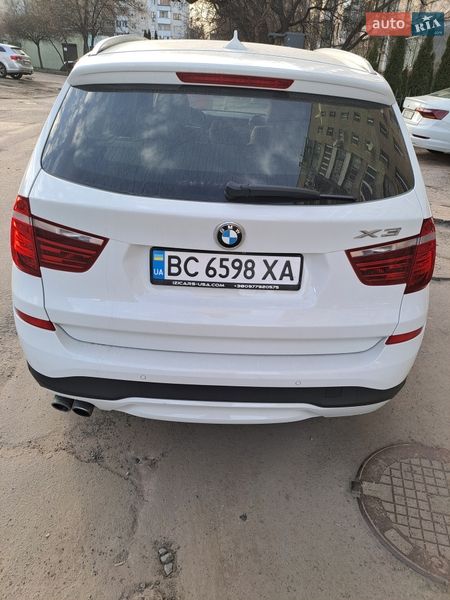 Внедорожник / Кроссовер BMW X3 2016 в Львове