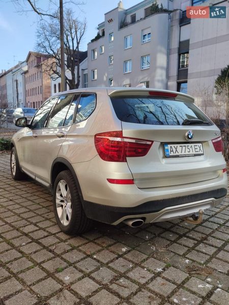 Внедорожник / Кроссовер BMW X3 2015 в Ужгороде