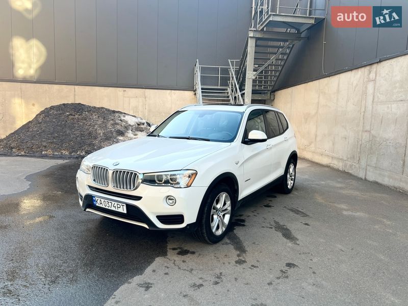 Внедорожник / Кроссовер BMW X3 2016 в Киеве