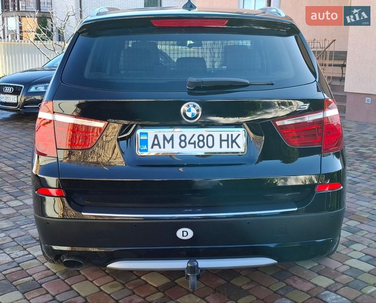 Внедорожник / Кроссовер BMW X3 2012 в Житомире